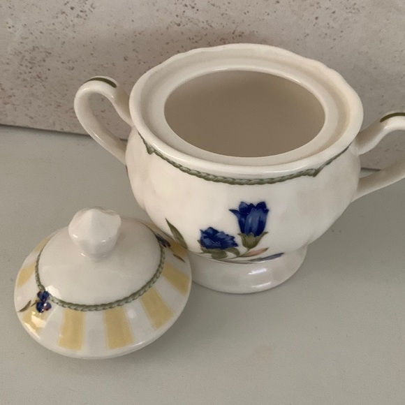 Sugar Bowl‎ with lid - Summer Estate (Ireland) by NORITAKE - Picture 3 of 8